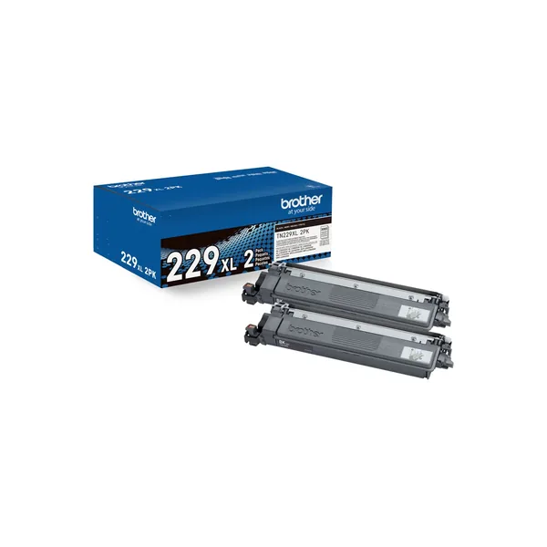 Impresora multifunción digital en color Brother HL-L3300CDW con kit de cartucho de tóner negro de alto rendimiento TN229XL2PK