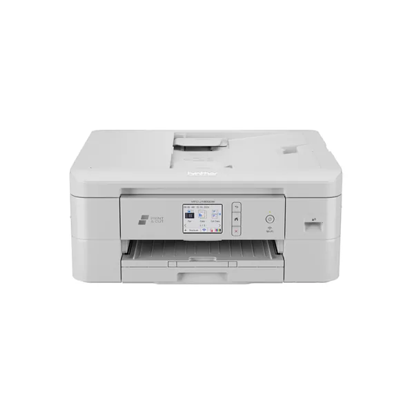 Brother MFC-J1800DW Print & Cut All-in-One Color Inkjet Printer with LC401XL2PKS High-Yield Black Ink Cartridges Kit