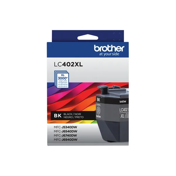 Brother MFC-J6940DW All-in-One Color Inkjet Printer with LC402 INKvestment Tank High-Yield Black and Color Ink Cartridges Kit