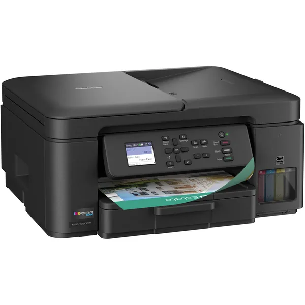 Impresora todo en uno de inyección de tinta a color inalámbrica Brother MFC-T780DW INKvestment Tank