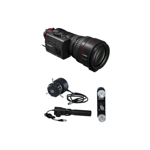 Lente zoom de cine Canon CINE-SERVO 40-1200 mm T5.0-10.8 con kit servo SS-41 (ARRI PL)