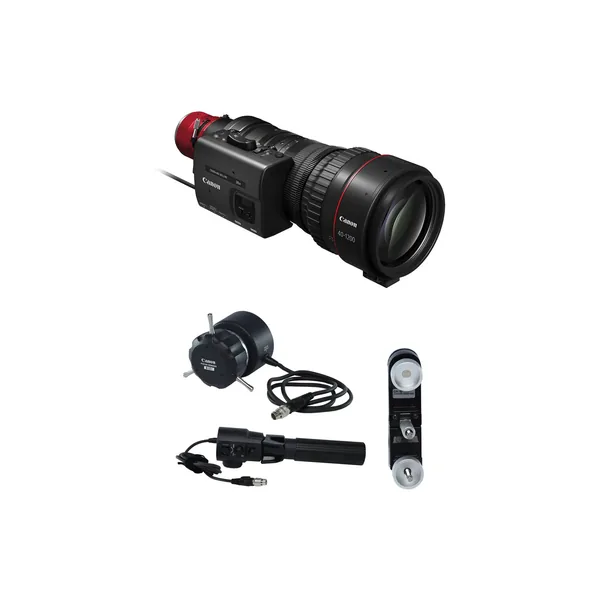 Canon CINE-SERVO 40-1200 mm T5.0-10.8 Lente zoom de cine con kit servo SS-41 (Canon RF)