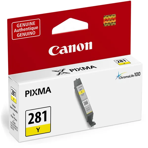 Tanque de tinta amarilla Canon CLI-281 (5,6 ml)
