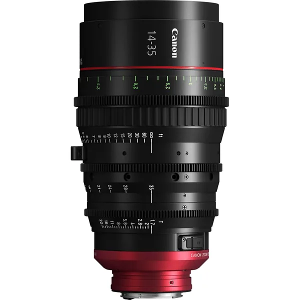 Lente Canon CN-E Flex Zoom 14-35 mm T1.7 Super35 Cinema EOS (montura EF)