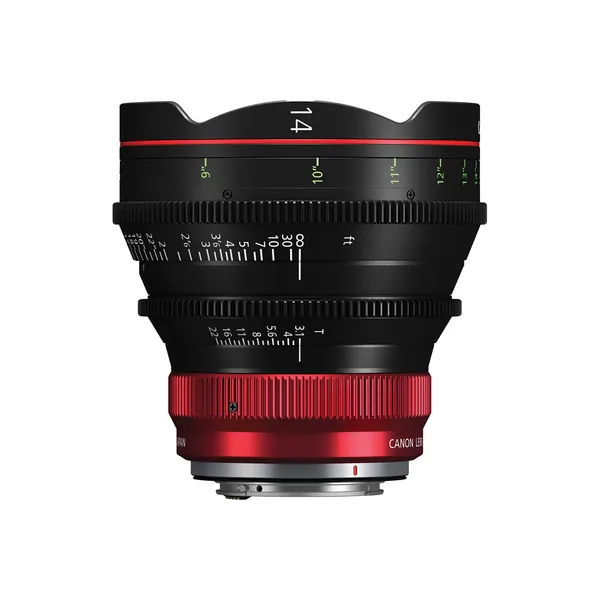 Canon CN-R 14mm T3.1 L F Cinema Prime Lens (Canon RF)