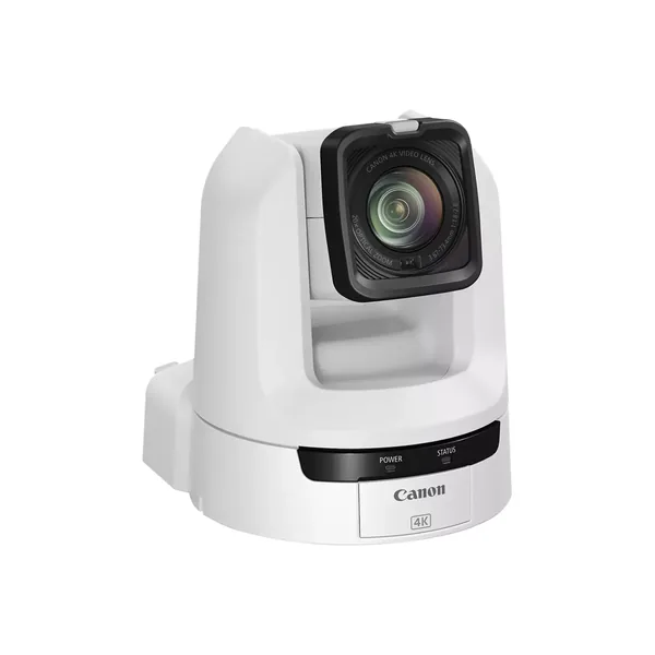Canon CR-N300 4K NDI PTZ Camera with 20x Zoom (Titanium White)