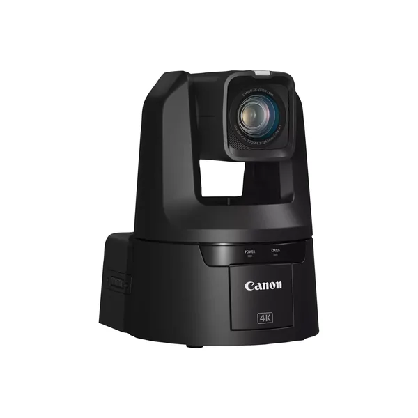 Canon CR-N500 Professional 4K NDI HX2 PTZ Camera with 15x Zoom (Satin Black)