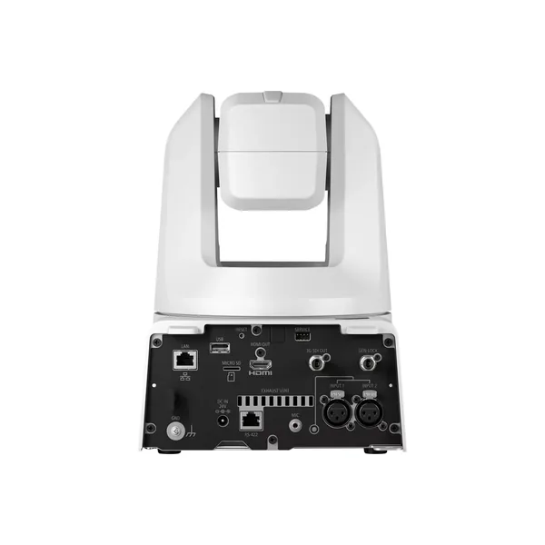 Canon CR-N500 Professional 4K NDI HX2 PTZ Camera with 15x Zoom (White)