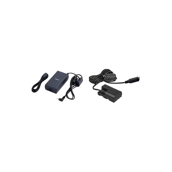 Canon DR-E6C DC Coupler with CA-946 Compact Power Adapter Kit for EOS R5 C