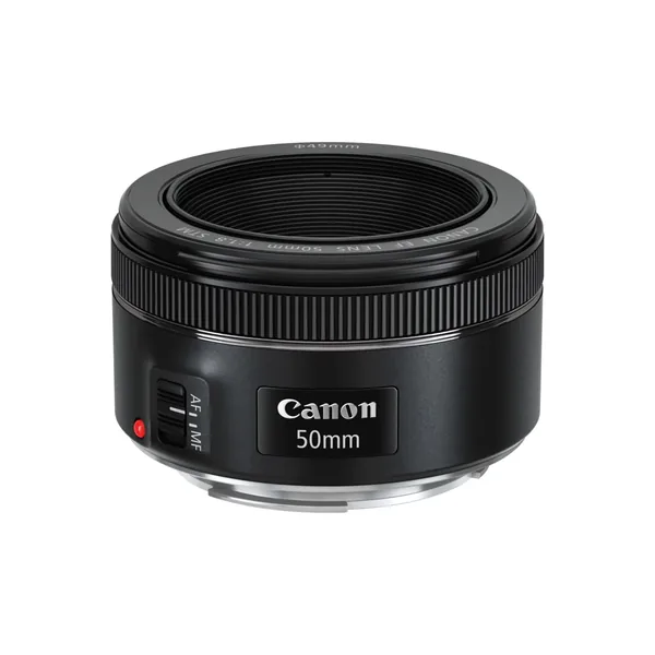 Canon EF 50mm f/1.8 STM Lens (Refurbished)