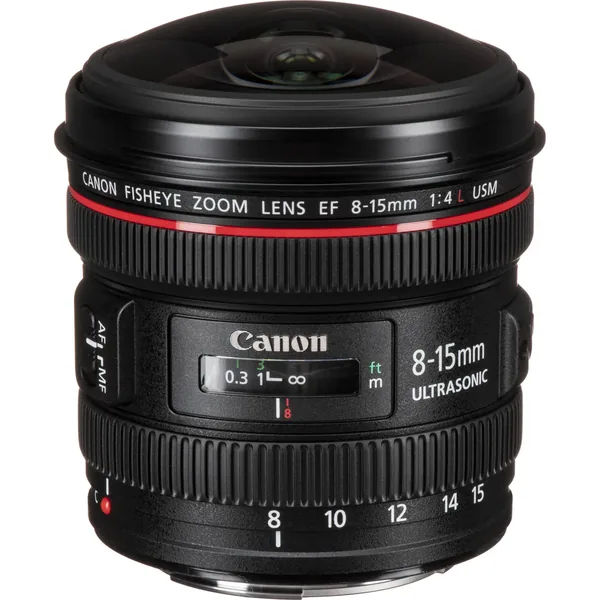 Lente ojo de pez USM Canon EF 8-15 mm f/4L