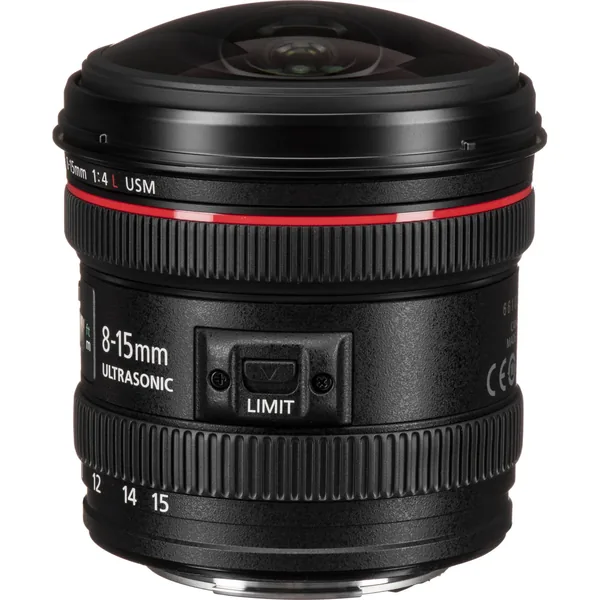 Lente ojo de pez USM Canon EF 8-15 mm f/4L