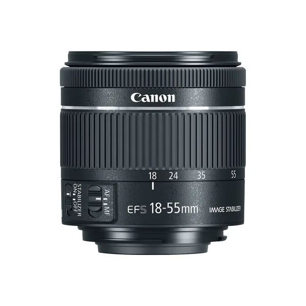 Canon EF-S 18-55mm f/4-5.6 IS STM Lens (White Box)