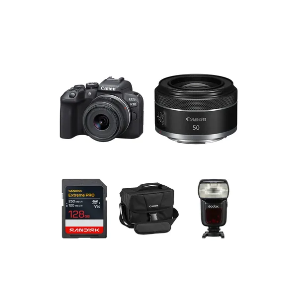 Canon EOS R10 Mirrorless Camera Portrait Photography Kit