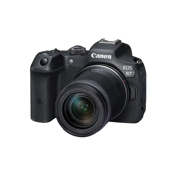 Canon EOS R7 Mirrorless Camera with 18-150mm Lens and Essentials+ Kit