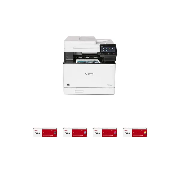Canon imageCLASS MF751Cdw Multifunction Wireless Color Laser Printer with High-Capacity Toner Cartridges Kit