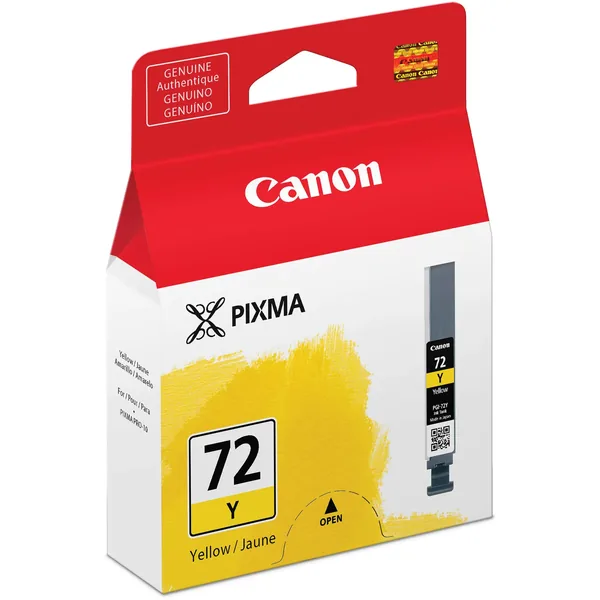 Tanque de tinta amarilla Canon LUCIA PGI-72