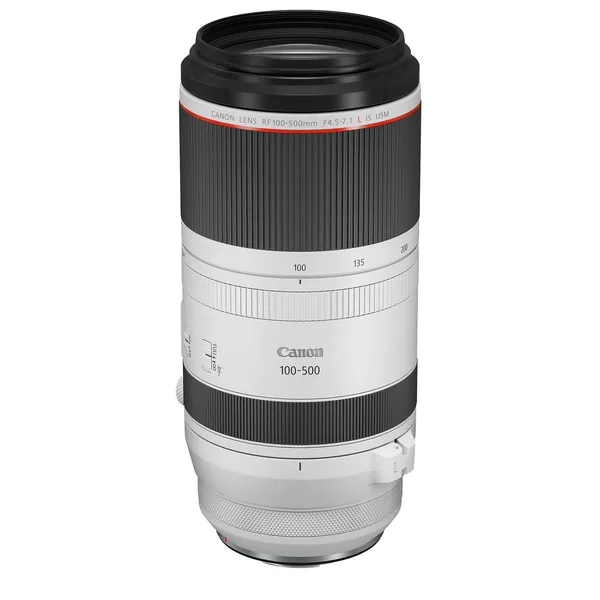 Objetivo Canon RF 100-500 mm f/4,5-7,1 L IS USM