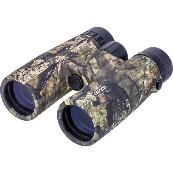 Carson 10×42 JR Prismáticos para primeros planos (Mossy Oak Camo)