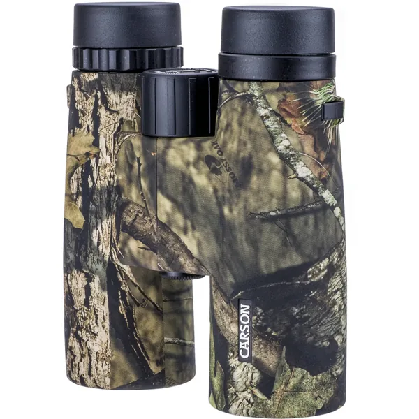 Carson 10×42 JR Prismáticos para primeros planos (Mossy Oak Camo)