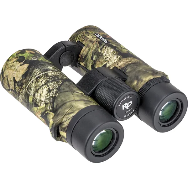 Prismáticos Carson 10×42 RD (camuflaje de roble musgoso)
