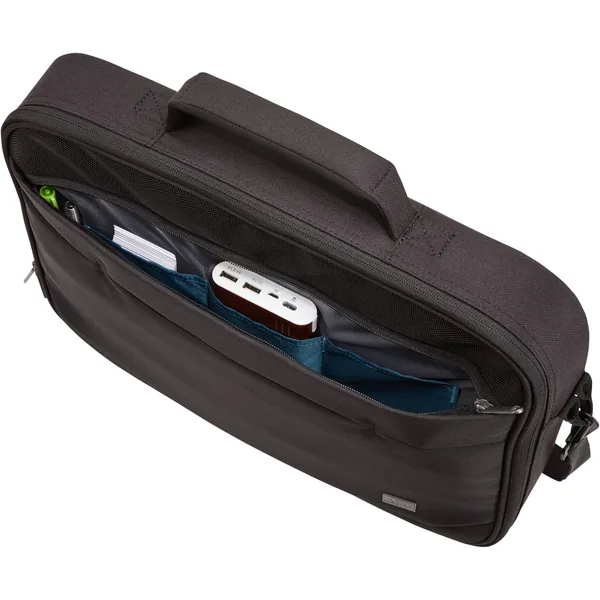 Maletín para portátil Case Logic Advantage de 15,6″ (negro)