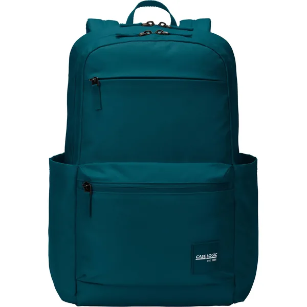 Mochila para portátil reciclada Case Logic Uplink (verde azulado profundo, 26 L)