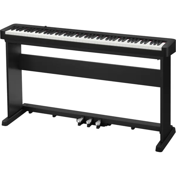 Casio CDP-S160 Piano digital portátil de cuerpo delgado de 88 teclas (negro)