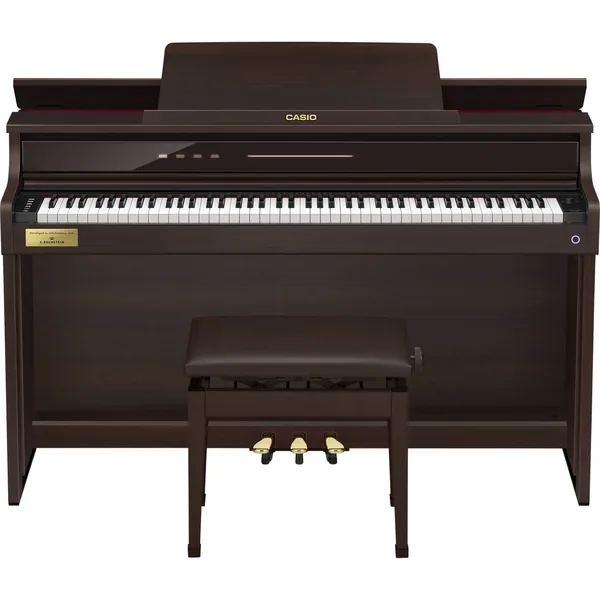 Casio Celviano AP-750 Piano digital estilo consola de 88 teclas con banco (palisandro)