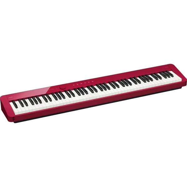 Casio Privia PX-S1100 Piano digital de 88 teclas con parlantes incorporados (rojo)