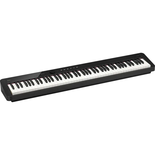 Casio Privia PX-S5000 Piano digital portátil de cuerpo delgado de 88 teclas (negro)