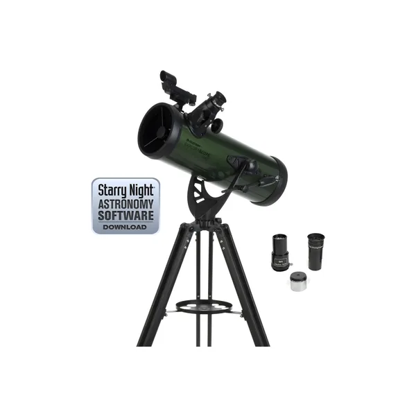 Celestron ExploraScope 114AZ 4.5″ f/8.8 Telescopio reflector Alt-Az