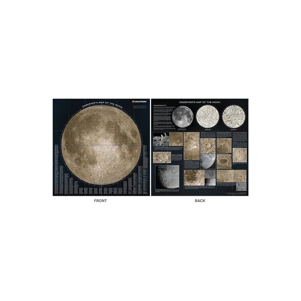 Telescopio reflector Celestron FirstScope 76 mm f/4 Signature Series Moon Alt-Az con kit de mapas