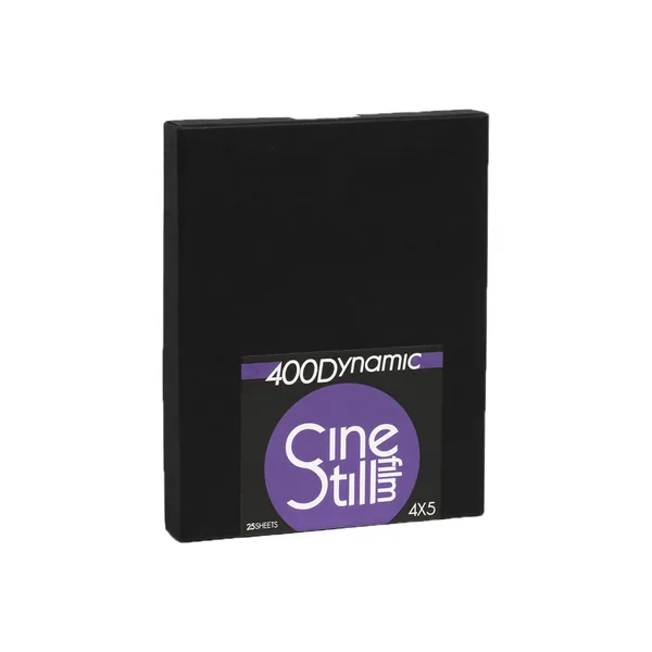 CineStill Film 400 Dynamic Color Negative Film (4 x 5″, 25 Sheets)