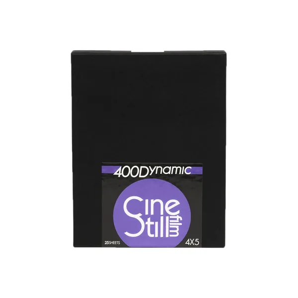 CineStill Film 400 Dynamic Color Negative Film (4 x 5″, 25 Sheets)