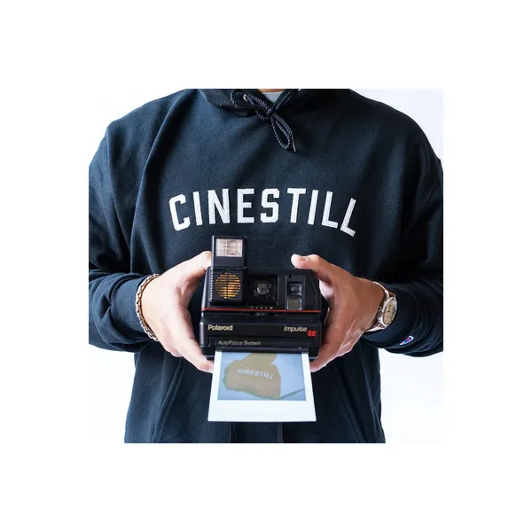 CineStill Film Heritage Champion Sudadera con capucha (2XL, Negro)