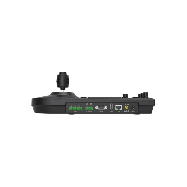 Controlador remoto NDI PTZ multifuncional CineTreak CT-CR02 con vista previa NDI HX y control de joystick