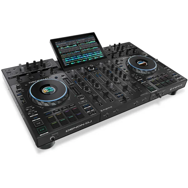 Denon DJ Prime 4+ Controlador de DJ independiente de 4 decks