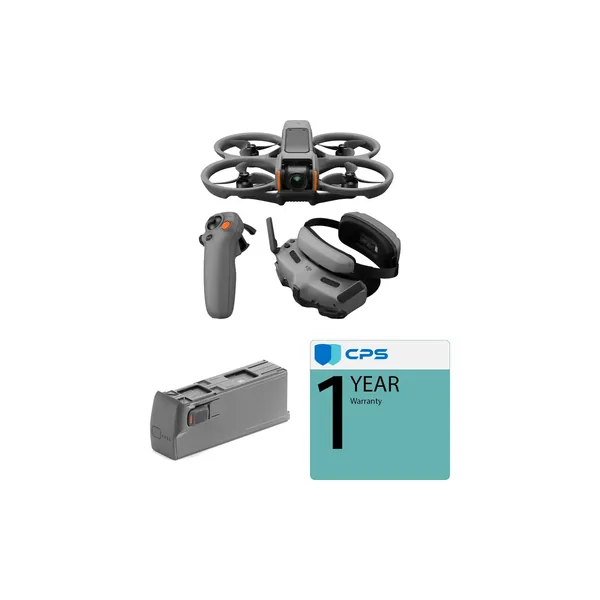 Drone DJI Avata 2 FPV con kit combinado Fly More de 2 baterías