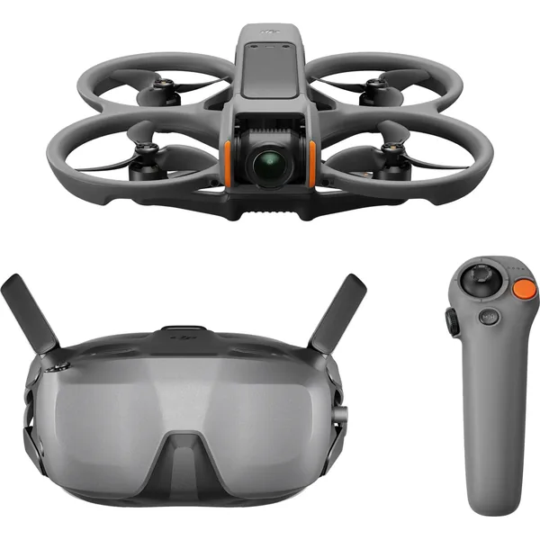 Drone DJI Avata 2 FPV con gafas N3 y combo inteligente Fly de 1 batería