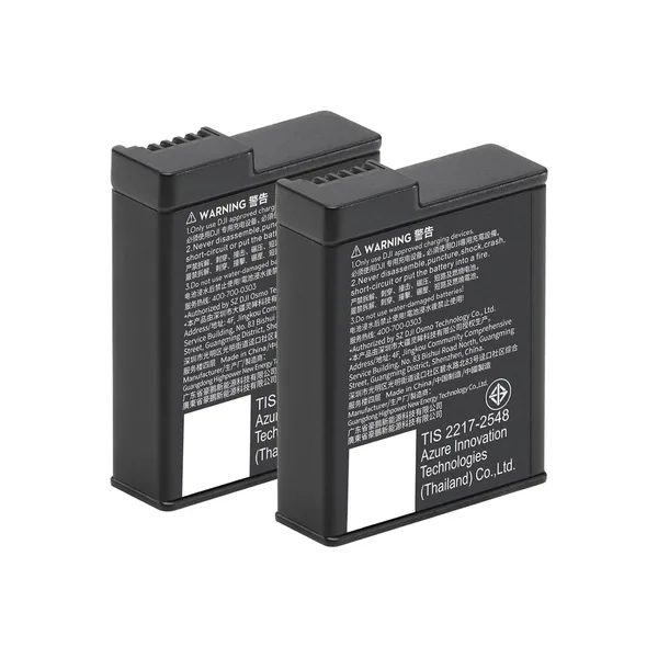 DJI Extreme Battery Plus para Osmo Action 5 (1950 mAh, paquete de 2)