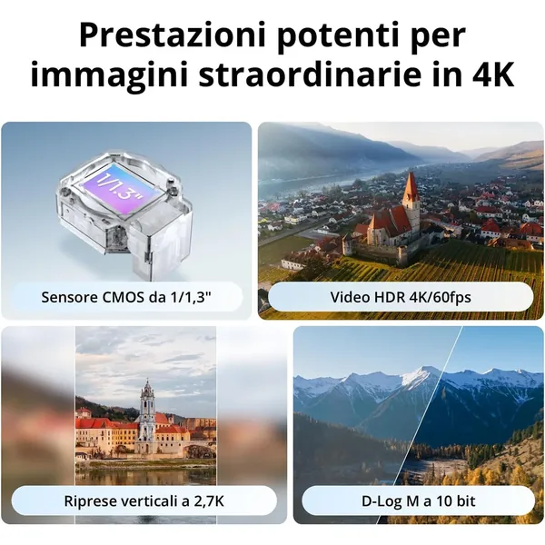 Dron plegable DJI (RC 2)