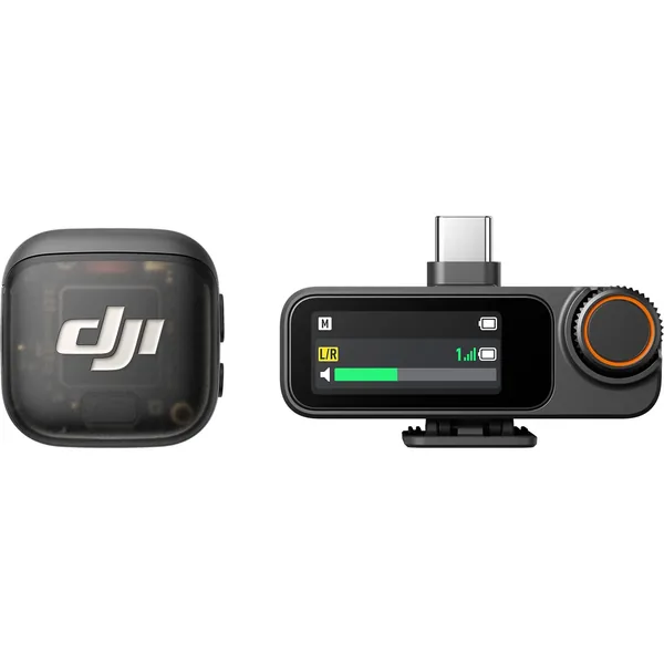 DJI Mic 3 Sistema/grabador de micrófono inalámbrico compacto para cámara y teléfono inteligente