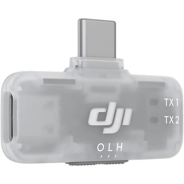 Receptor móvil DJI Mic Series con conector USB-C (2,4 GHz)