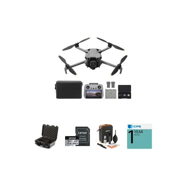 Drone DJI Mini 5 Pro con RC2 Fly More Combo Plus y estuche/kit de memoria