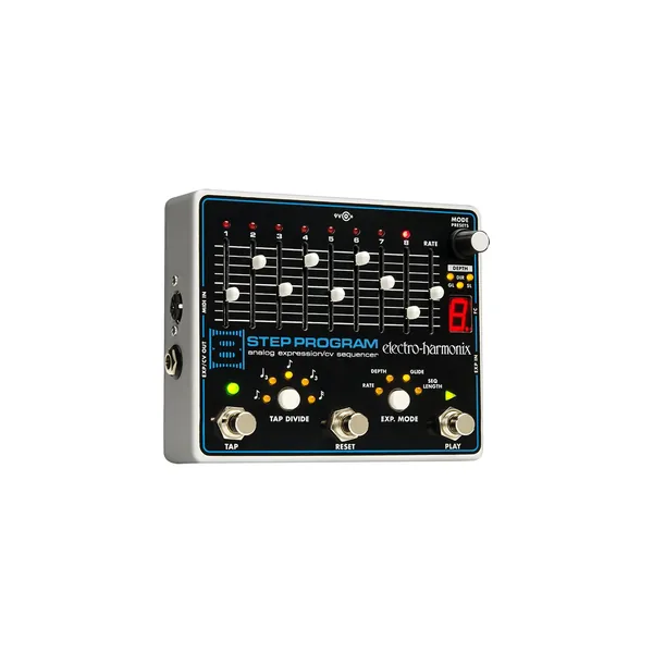Pedal secuenciador CV/expresión analógica de programa de 8 pasos Electro-Harmonix