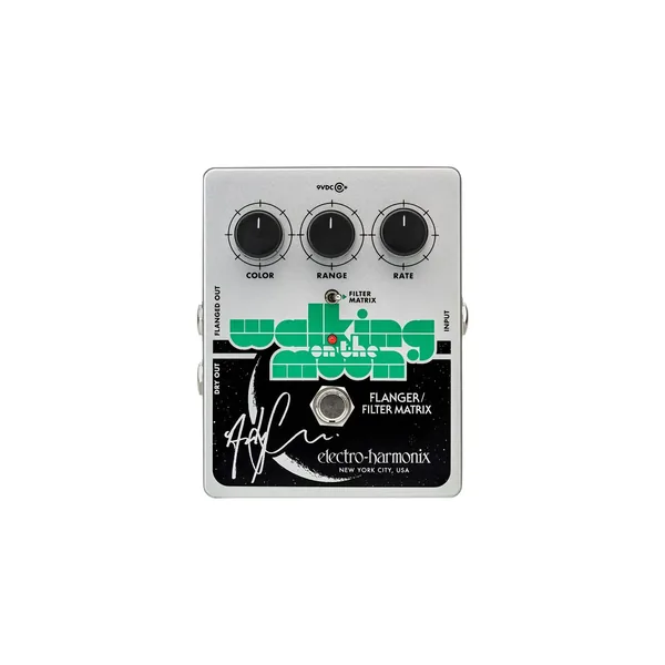 Pedal de matriz de filtro/flanger analógico Walking on the Moon de Andy Summers Electro-Harmonix
