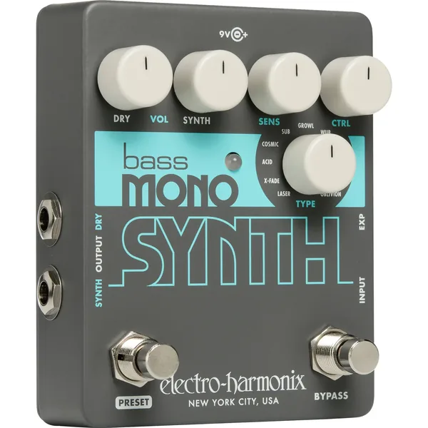Pedal de sintetizador mono para bajo Electro-Harmonix