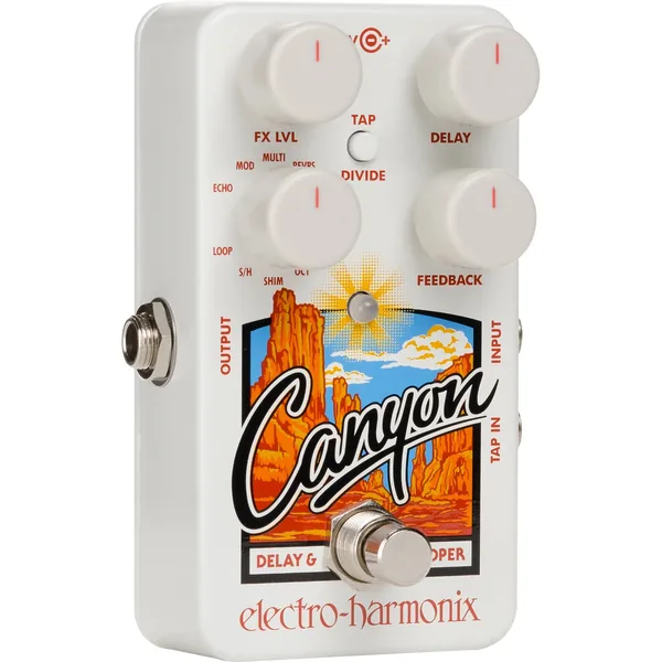 Pedal Electro-Harmonix Canyon Delay y Looper con 11 efectos individuales