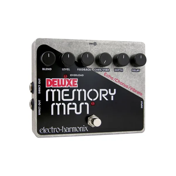 Pedal Electro-Harmonix Deluxe Memory Man con retardo analógico/coro/vibrato